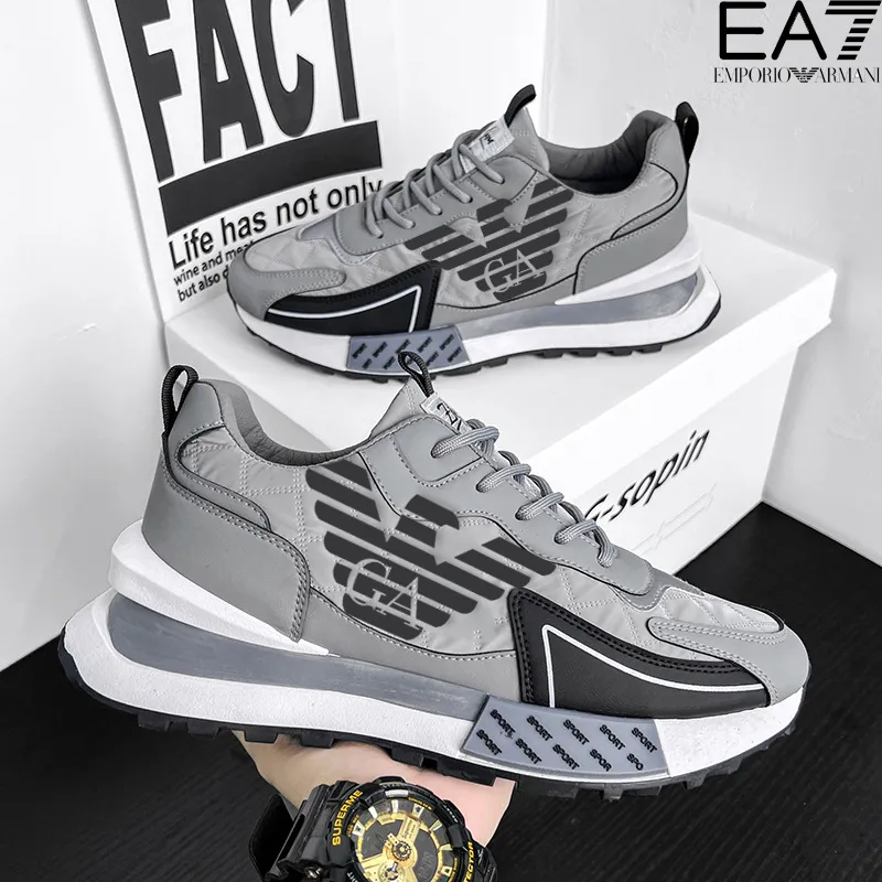 【ARMANI】メンズ エア レースアップ スニーカー