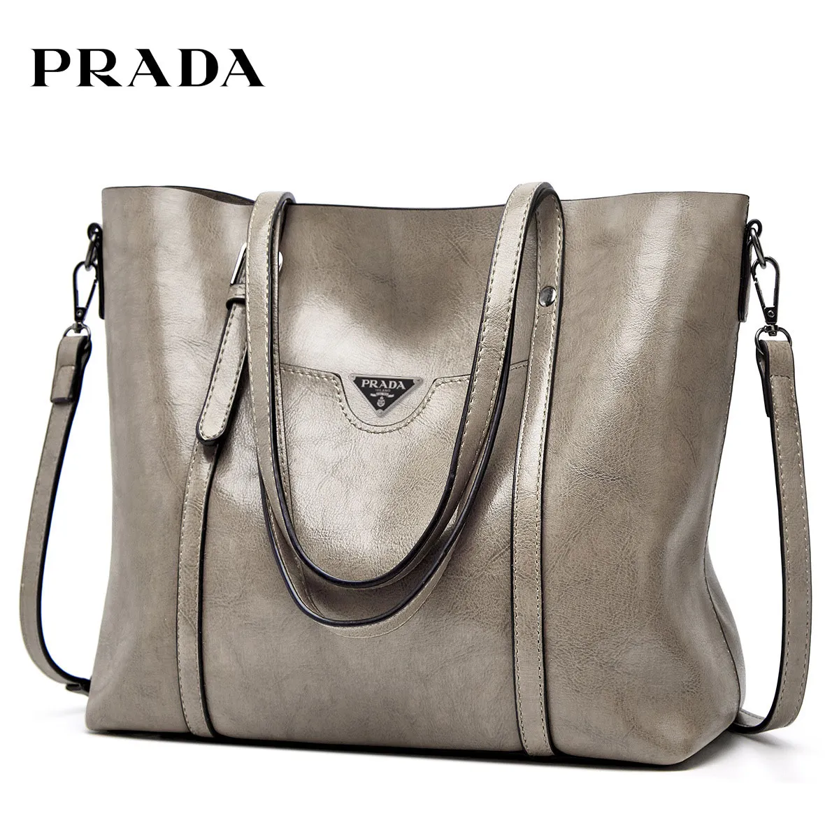 PRADA ファッション大容量ハンドバッグショルダーバッグ女性のバッグ