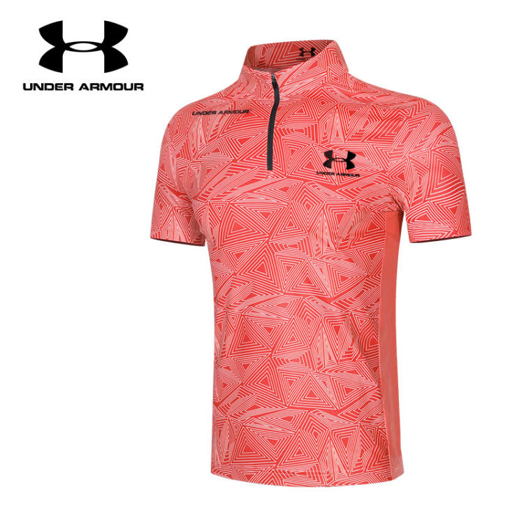 UNder Armor 夏用メンズスポーツアイスシルク速乾半袖