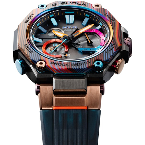 CASIO カシオ ジーショック MTG-B2000XMG-1AJR メンズ腕時計 MTG-B2000 マーブルカーボンベゼル Multi-color carbon Rainbow mountain 20気圧防水