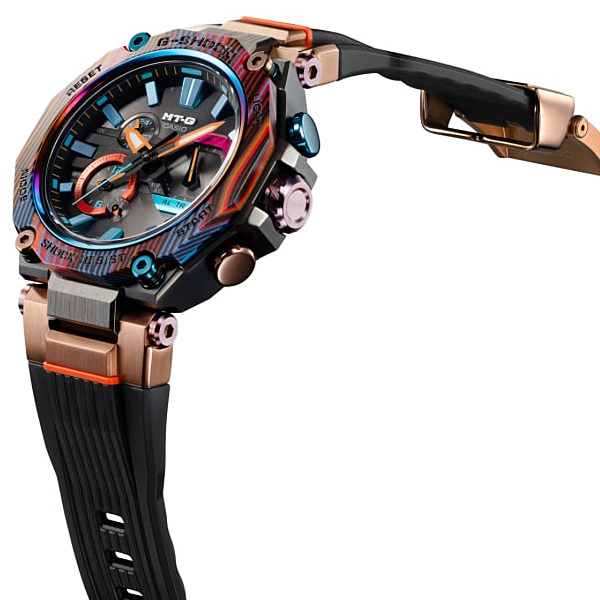 CASIO カシオ ジーショック MTG-B2000XMG-1AJR メンズ腕時計 MTG-B2000 マーブルカーボンベゼル Multi-color carbon Rainbow mountain 20気圧防水