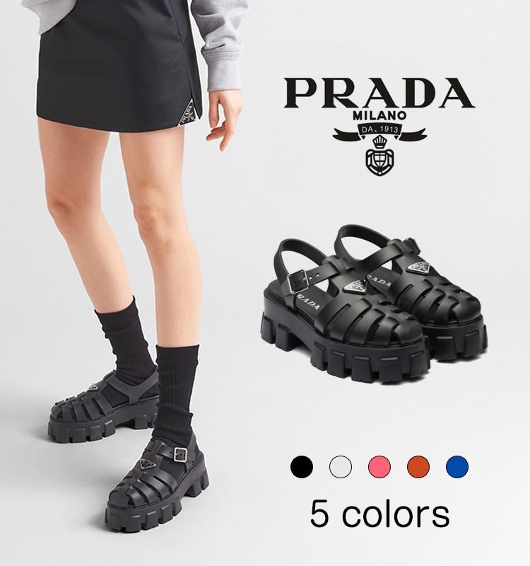 レディース厚底サンダル