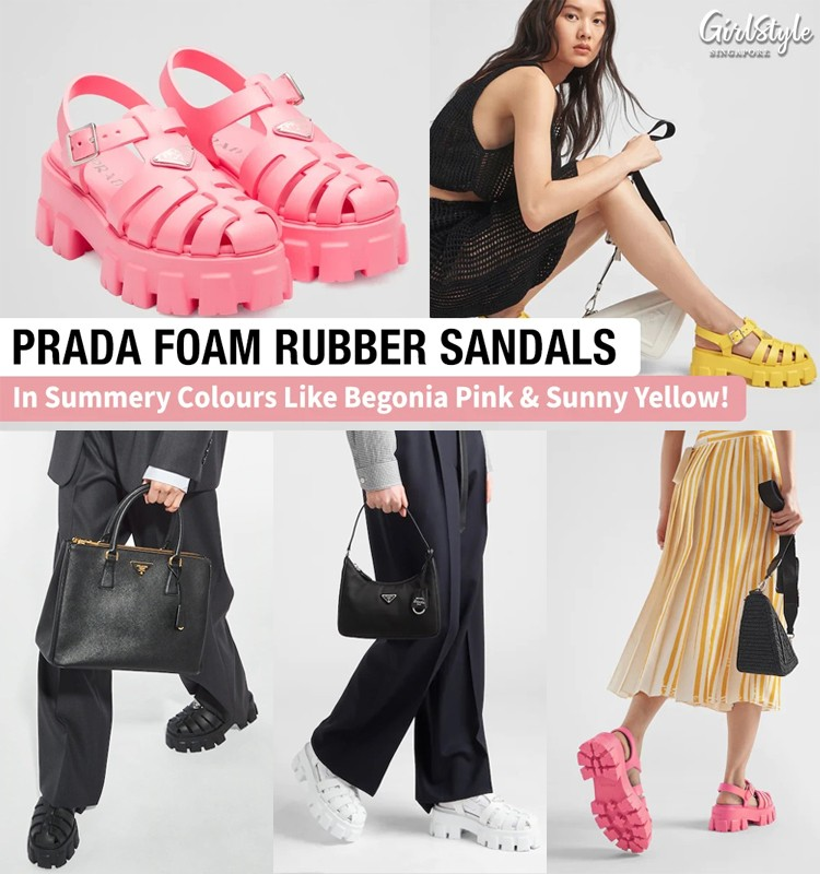 レディース厚底サンダル