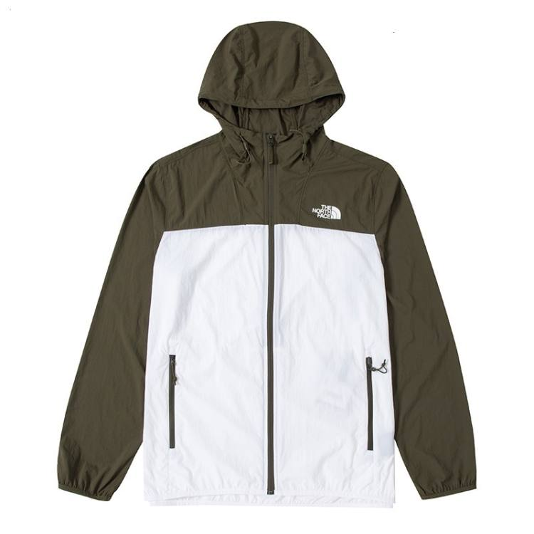 【The North Face】男性と女性の 2023 新しい夏の古典的なファッション薄氷シルク日焼け止め服 【The North Face】男性と女性の 2023 新しい夏の古典的なファッション薄氷シルク日焼け止め服