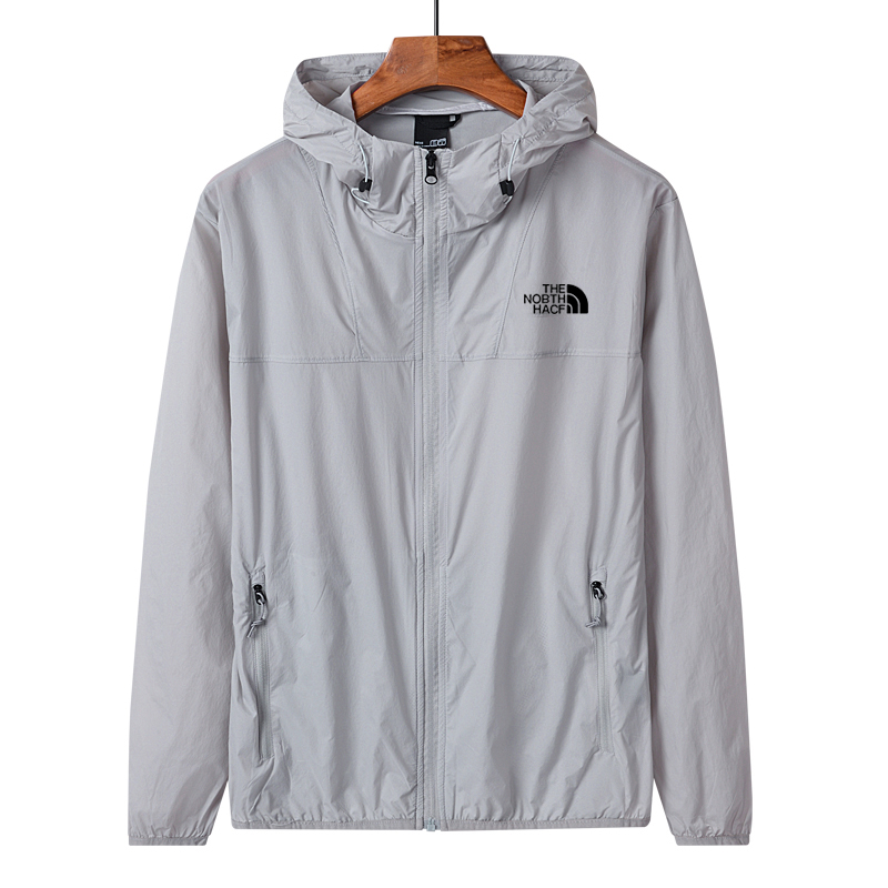 【The North Face】男性と女性の 2023 新しい夏の古典的なファッション薄氷シルク日焼け止め服 【The North Face】男性と女性の 2023 新しい夏の古典的なファッション薄氷シルク日焼け止め服