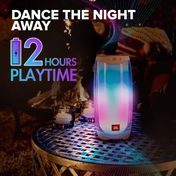 JBL PULSE 4 Bluetoothスピーカー USB C充電/IPX7防水/マルチカラーLED搭載