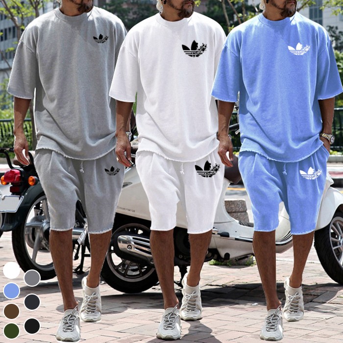 【1枚買うと1枚プレゼント】メンズスポーツウェア上下セット