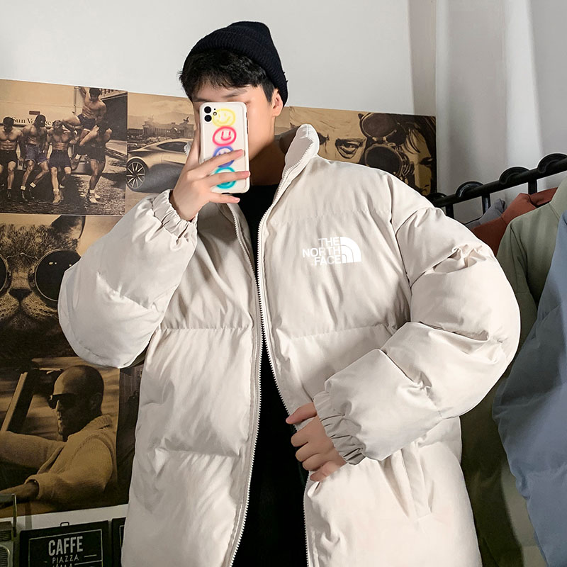 The North Face新作秋冬純綿コート大きいサイズゆったり快適で暖かい厚みのあるスタンドカラーノースフェイスコート